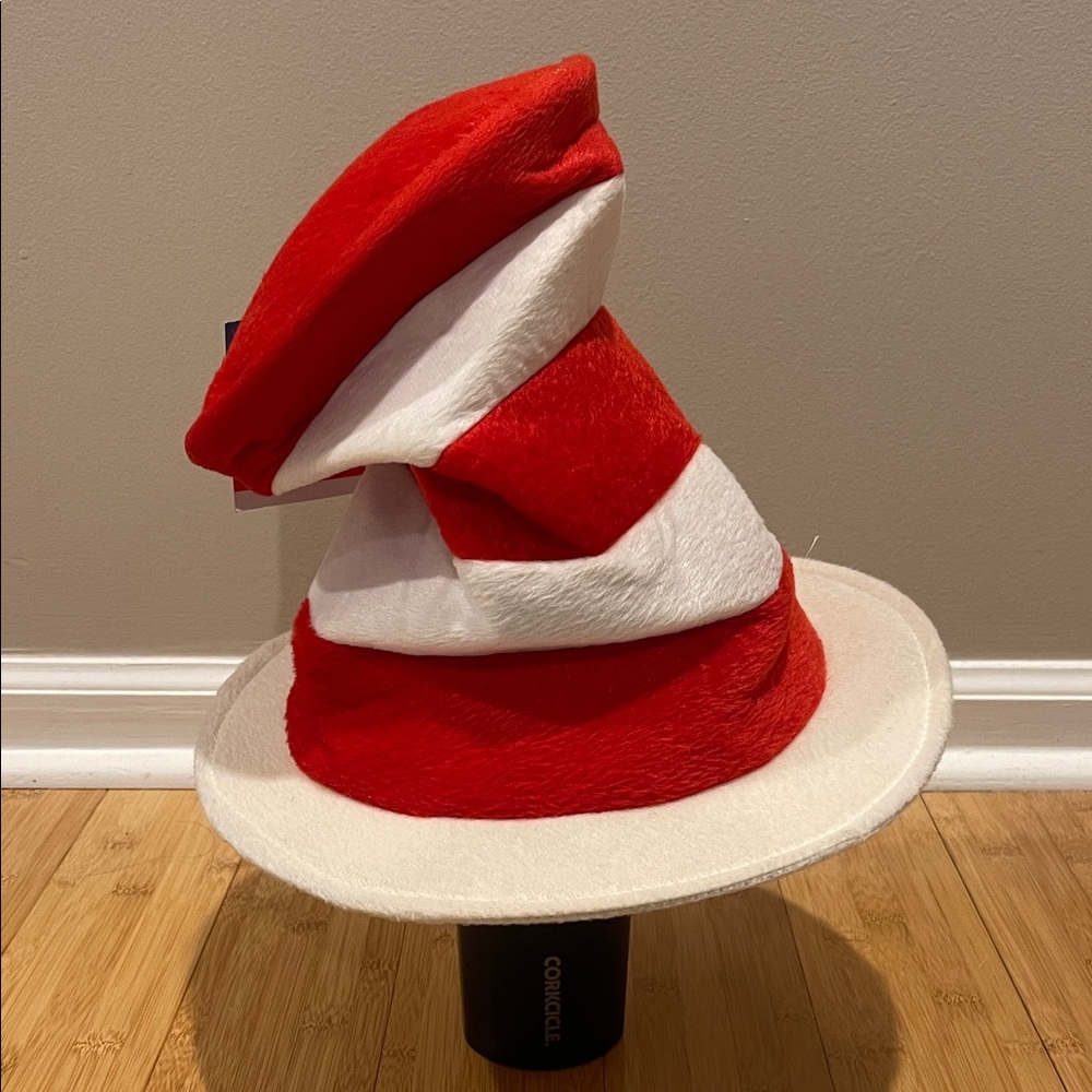 Dr. Seuss Red and White Striped Hat